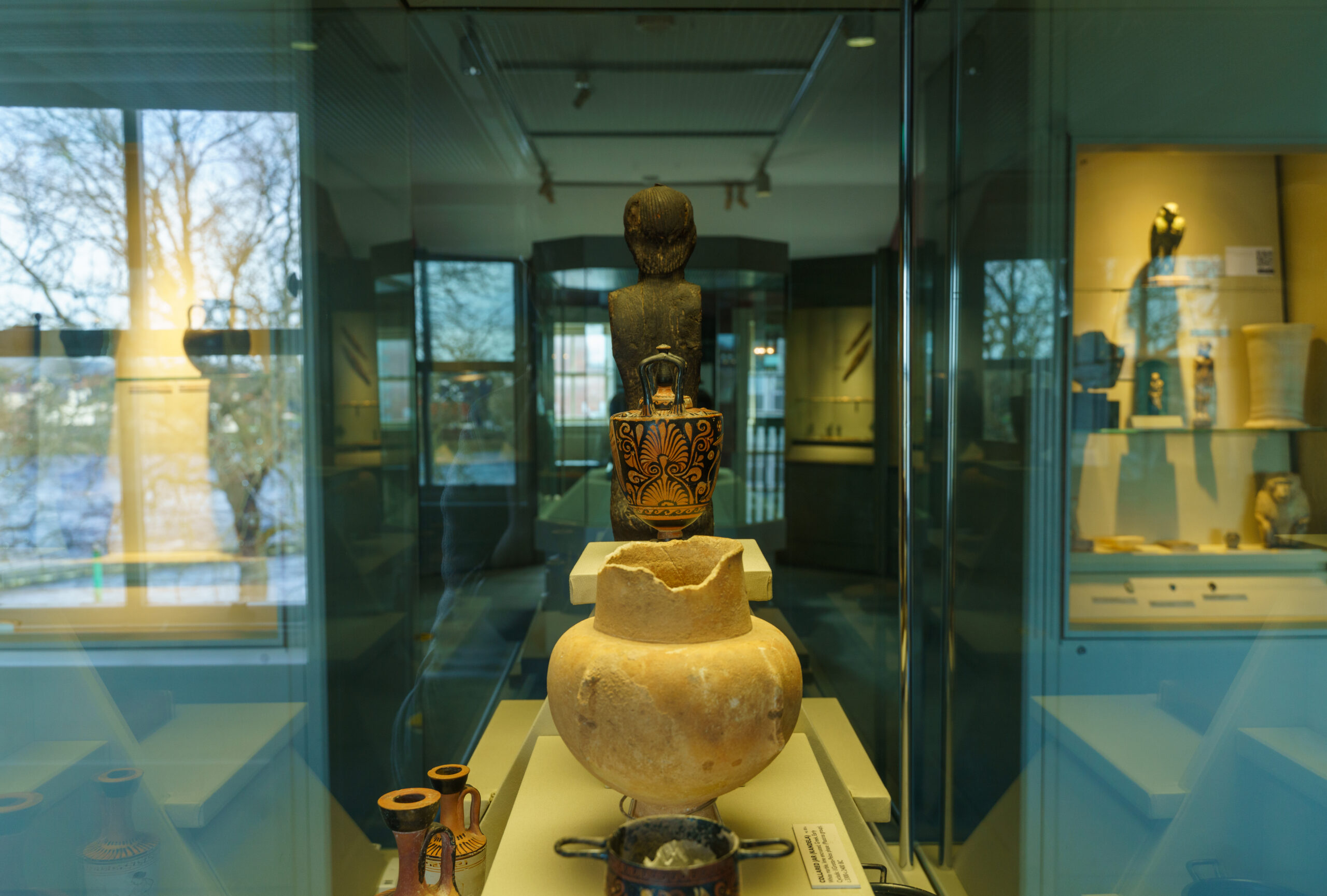 Photograph of the interior of The Hunt Museum.