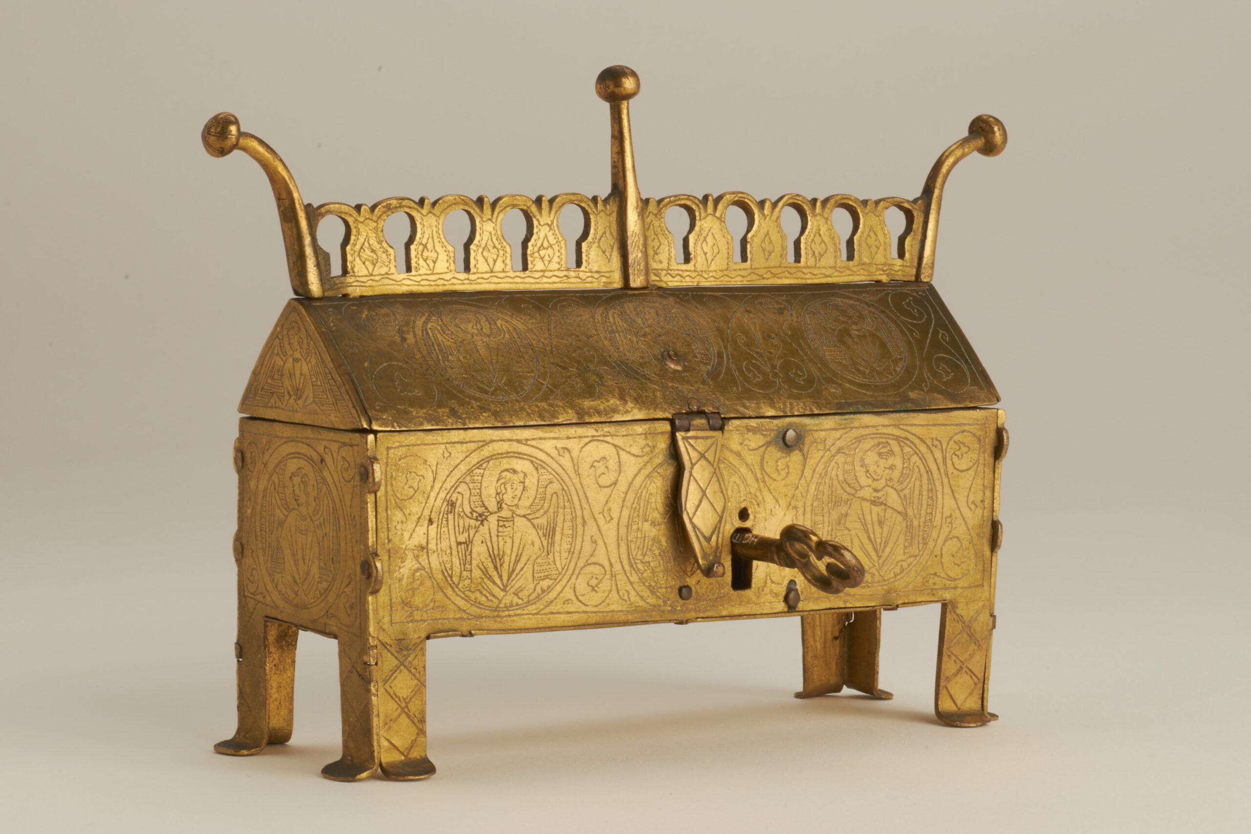 Chasse | Metal,Copper Alloy,Bronze (gilded) | 13th century AD | The Hunt Collection | PD