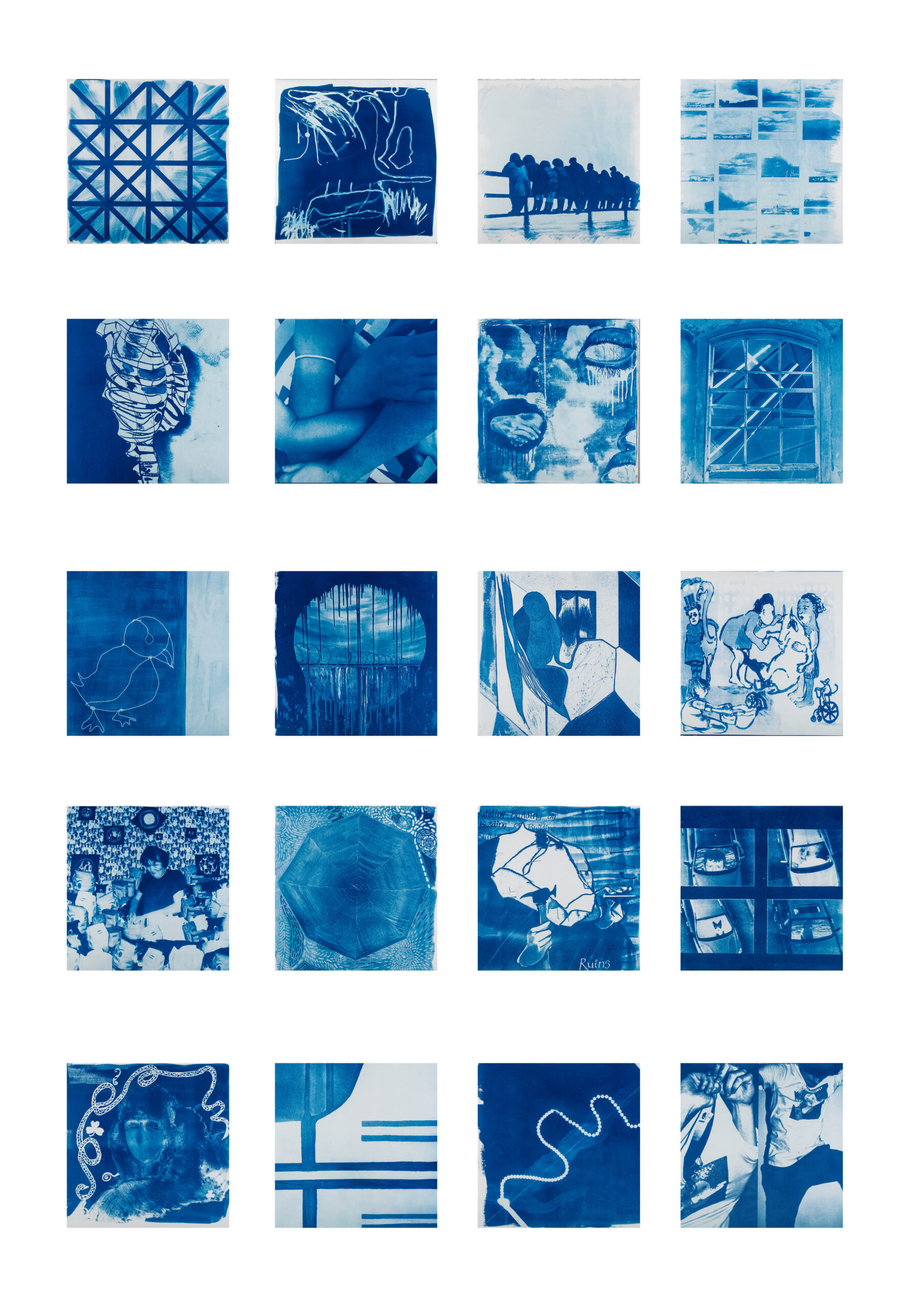 Limerick School of Art and Design Cyanotype Response
