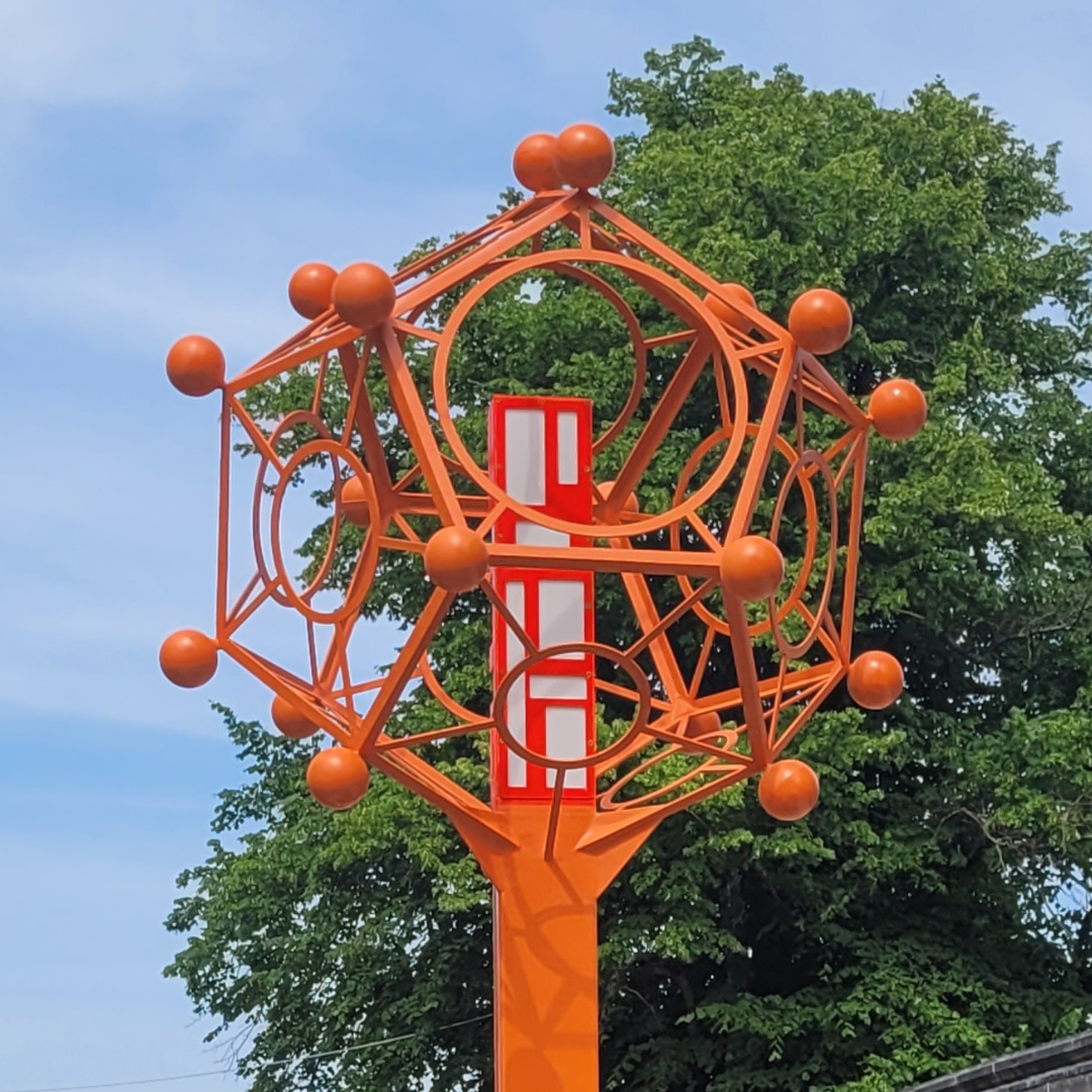 The Dodecahedron Sculpture, June 2023