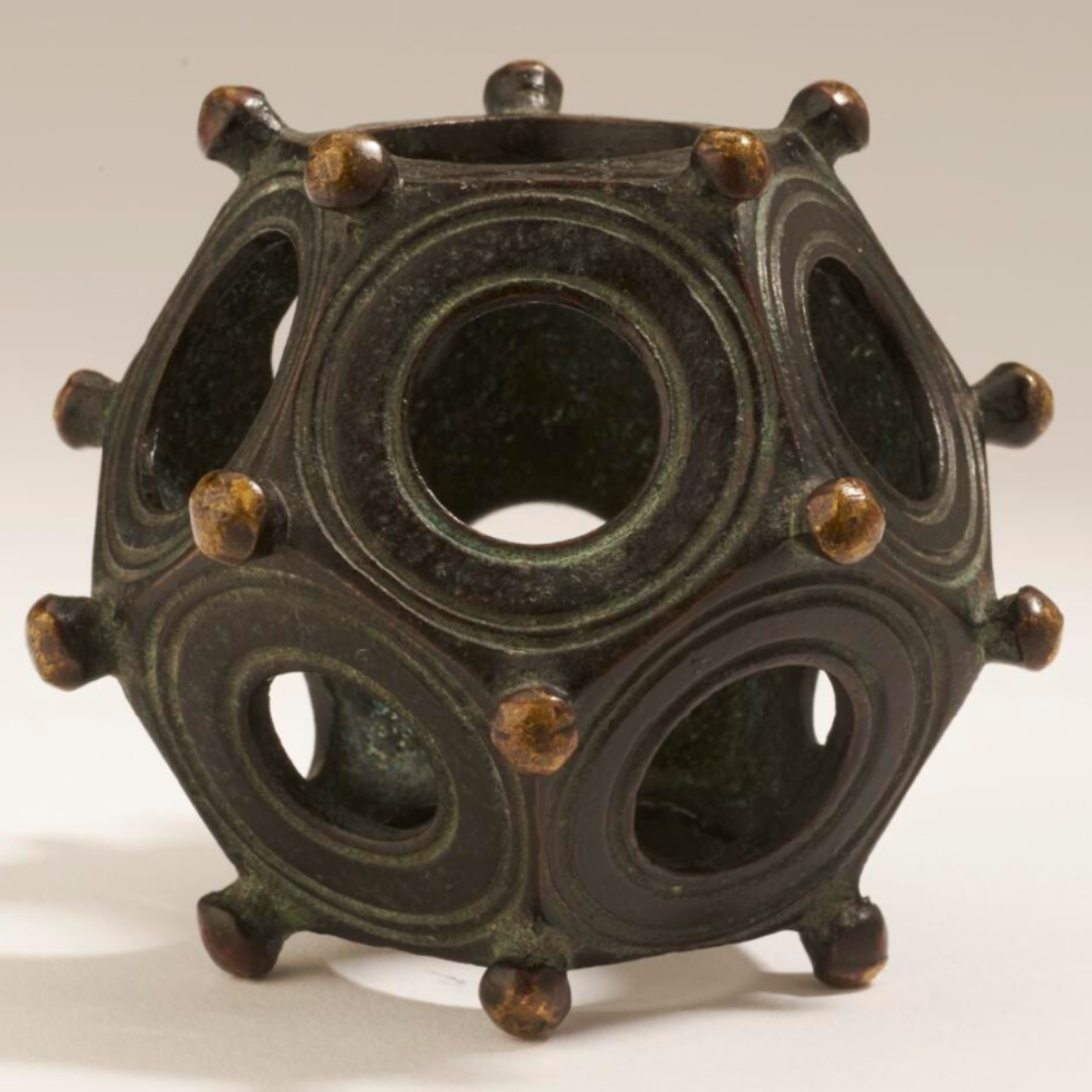 Dodecahedron | Metal,Copper Alloy,Bronze | 1st to 4th century AD | The Hunt Collection | PD